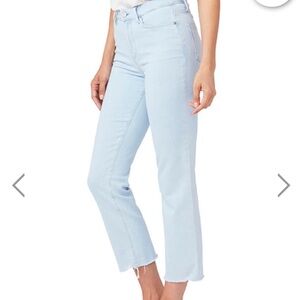 Paige Cindy Crop light wash jeans
